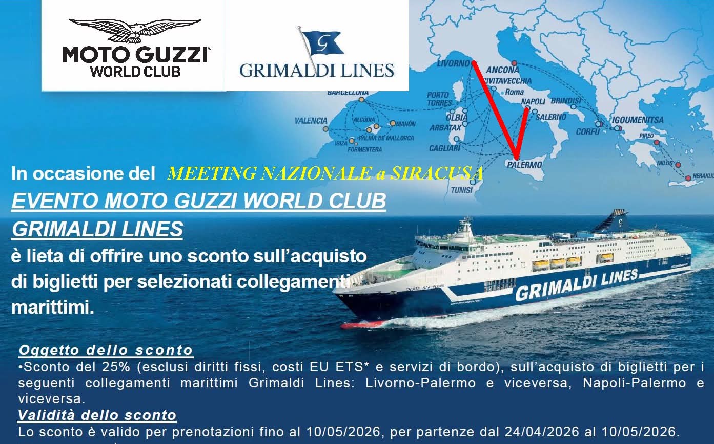 Agreement with Grimaldi Lines